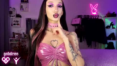 Snapshot of gothdesss chatting on 1, 4, 2026 online show from 1, 4, 2026