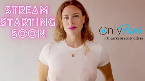 Green Eyed Goddess online show from 28, 10, 2025