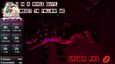 Snapshot of hairyandsexysalma chatting on 22, 12, 2024 SALMA online show from 22, 12, 2024