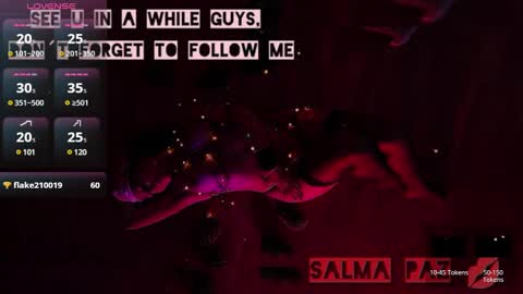 Snapshot of hairyandsexysalma chatting on 4, 1, 2025 SALMA online show from 4, 1, 2025