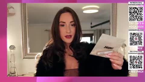 Hannah James online show from 16, 7, 2026