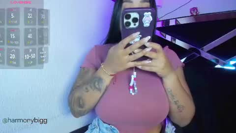 Snapshot of harmony_bigbreasts chatting on 21, 7, 2026 HELP ME GET 100 THUMBS UP - INDEPENDENT MODEL online show from 21, 7, 2026
