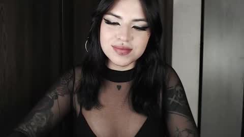 Snapshot of heatherdemonzx_ chatting on 15, 10, 2025 HEATHER DEMONZX Please help me to reach 100 thumbs up online show from 15, 10, 2025