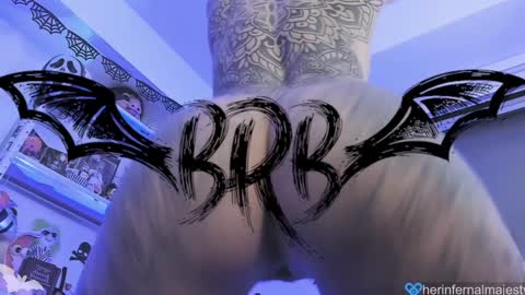 Snapshot of herinfernalmajesty chatting on 24, 1, 2025  Marie  online show from 24, 1, 2025