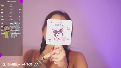 Snapshot of isabela_antonia_ chatting on 10, 9, 2025 online show from 10, 9, 2025