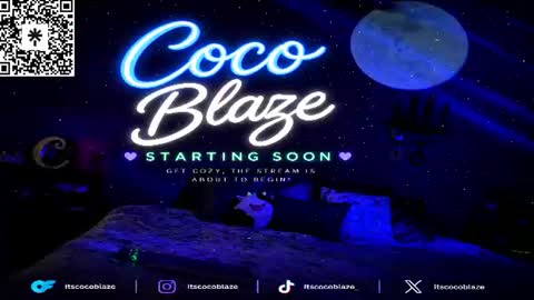 Snapshot of itscocoblaze chatting on 25, 7, 2026 CoCo Blaze online show from 25, 7, 2026