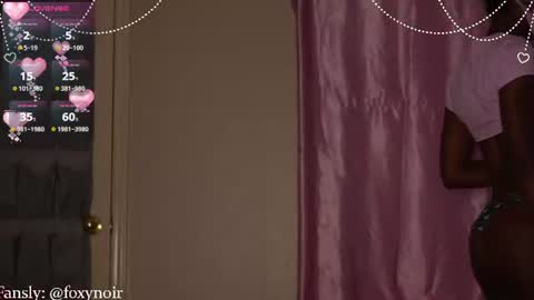 Snapshot of itsfoxynoir chatting on 27, 6, 2026 FoxyNoir online show from 27, 6, 2026