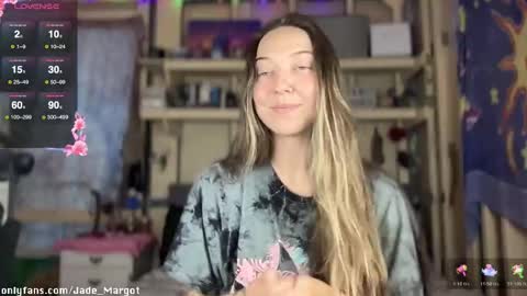 Jade Margot online show from 13, 3, 2026