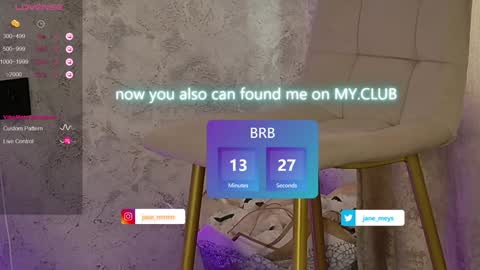 Snapshot of jane_meys chatting on 28, 1, 2025 your kitty JANE roawww online show from 28, 1, 2025