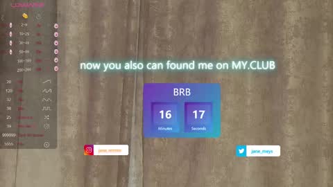 Snapshot of jane_meys chatting on 2, 3, 2025 your kitty JANE roawww online show from 2, 3, 2025