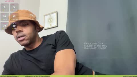 Snapshot of jloads_ chatting on 4, 12, 2025 Jay Load online show from 4, 12, 2025
