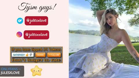 Snapshot of julesxdann chatting on 12, 10, 2025 Jules and Dann  Dont forget to give us thumps up online show from 12, 10, 2025