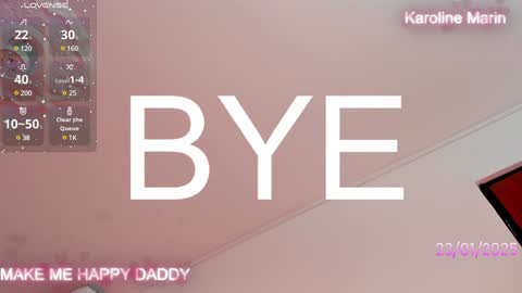 Snapshot of karoline_marin chatting on 24, 1, 2025 Karoline online show from 24, 1, 2025