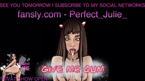  MY NAME IS JULIA  TO SEE MORE 18 CONTENT YOU CAN SUBSCRIBE TO  FANSLY -  online show from 15, 2, 2026