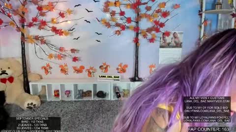 Lana Del Bae online show from 28, 9, 2025