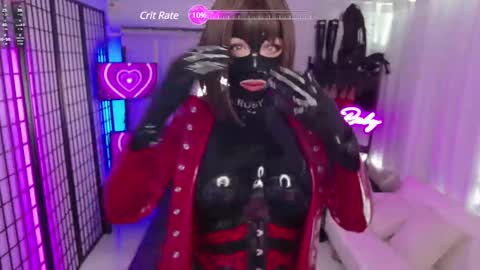 Latex Ruby online show from 7, 12, 2024