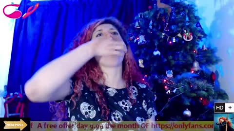 weedcam Curly Laura OF    online show from 4, 1, 2025