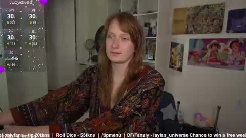 Snapshot of laylas_universe chatting on 16, 7, 2026 Layla Universe online show from 16, 7, 2026