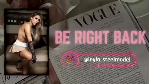 Snapshot of leyla_steel chatting on 26, 4, 2026 INSTA leylasteel model online show from 26, 4, 2026