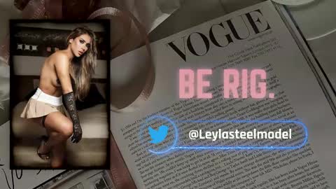 Snapshot of leyla_steel chatting on 27, 4, 2026 INSTA leylasteel model online show from 27, 4, 2026