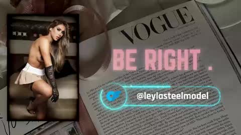 Snapshot of leyla_steel chatting on 6, 5, 2026 INSTA leylasteel model online show from 6, 5, 2026