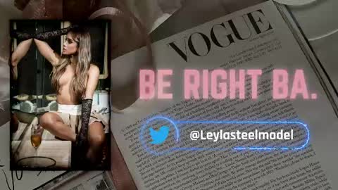 Snapshot of leyla_steel chatting on 11, 5, 2026 INSTA leylasteel model online show from 11, 5, 2026