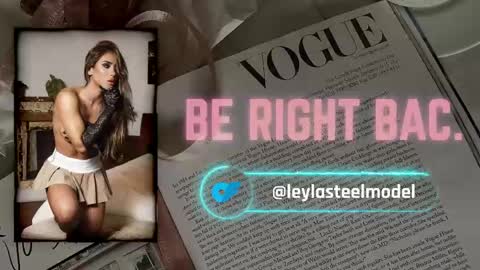 Snapshot of leyla_steel chatting on 23, 5, 2026 INSTA leylasteel model online show from 23, 5, 2026