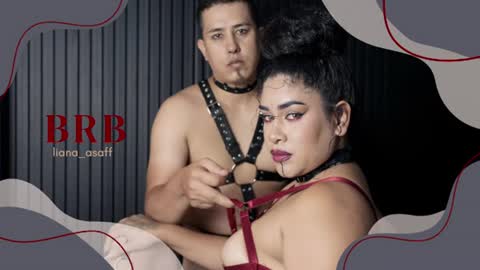 Snapshot of liana_asaff chatting on 25, 6, 2026 Mistress Liana - Sir Asaf online show from 25, 6, 2026