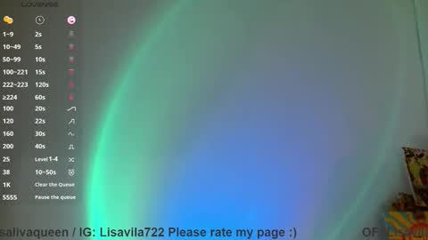 Lisa online show from 18, 10, 2025