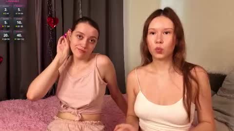 Hello our names are Kate and Alice this is our first day here. online show from 16, 7, 2026