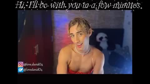 Snapshot of lovedavido04 chatting on 17, 7, 2026 Angel David online show from 17, 7, 2026