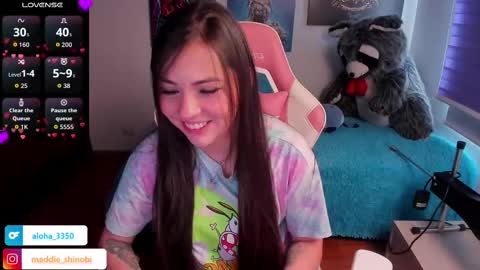 Snapshot of madeleine_shinobi chatting on 1, 10, 2025 Emily Only Fans online show from 1, 10, 2025