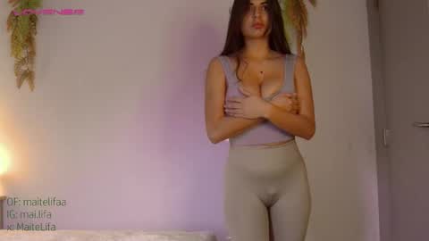 Snapshot of maitelifacb chatting on 22, 1, 2025 Maite online show from 22, 1, 2025