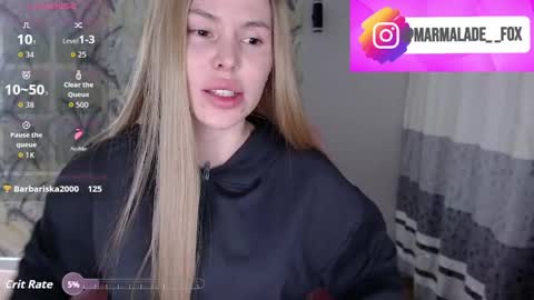 Marmalade Fox online show from 9, 4, 2026