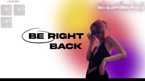 Snapshot of maruroche chatting on 25, 12, 2024 Maru Roche online show from 25, 12, 2024