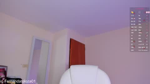 Snapshot of merlia_model chatting on 10, 12, 2024 instagram fernandatoloza01  online show from 10, 12, 2024