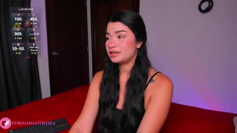 Snapshot of merlia_model chatting on 15, 10, 2025 instagram fernandatoloza01  online show from 15, 10, 2025