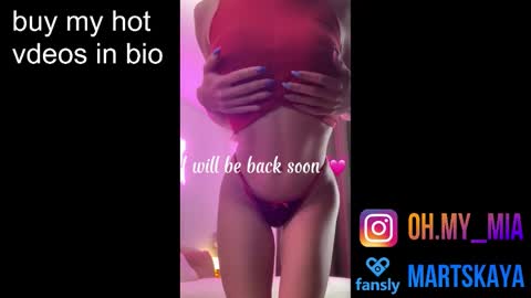 Mia Martskaya online show from 14, 12, 2025