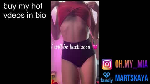 Mia Martskaya online show from 3, 2, 2026