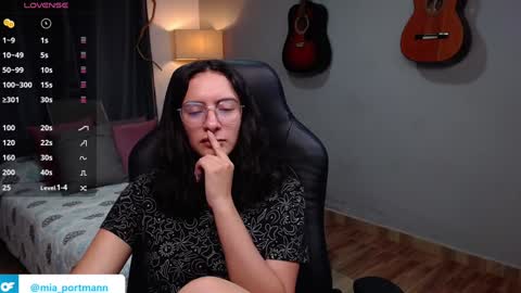 Snapshot of miaportman chatting on 14, 1, 2025 MIAPORTMANN online show from 14, 1, 2025