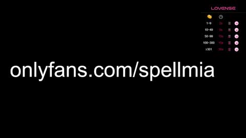 Mia  instagram miasspell online show from 20, 1, 2025