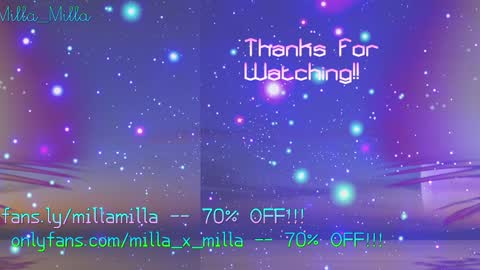 Snapshot of milla_milla chatting on 18, 12, 2024 milla_milla online show from 18, 12, 2024