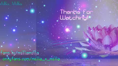 Snapshot of milla_milla chatting on 23, 1, 2025 milla_milla online show from 23, 1, 2025