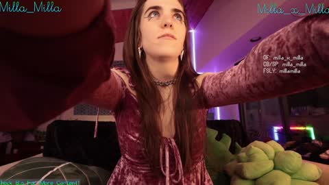 Snapshot of milla_milla chatting on 30, 1, 2025 milla_milla online show from 30, 1, 2025