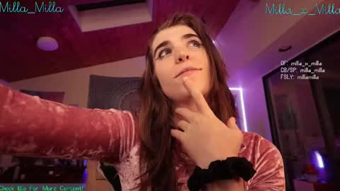 Snapshot of milla_milla chatting on 23, 2, 2025 milla_milla online show from 23, 2, 2025