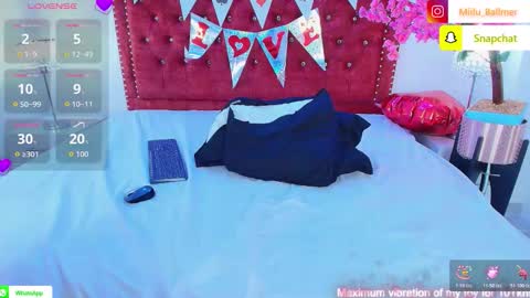 Milu ballmer  online show from 14, 2, 2026