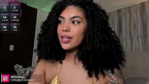 Snapshot of miss_curazao chatting on 7, 1, 2026 CANDELA CASTRO online show from 7, 1, 2026