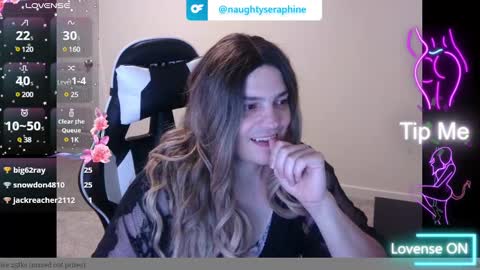 NaughtySeraphine online show from 6, 2, 2025