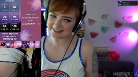 Nel Parker online show from 4, 4, 2026