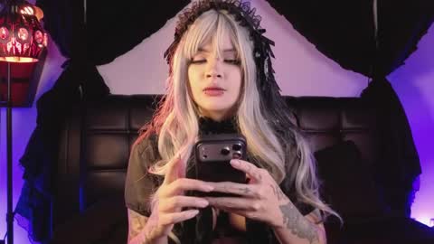 Snapshot of noxarcanee chatting on 3, 4, 2026 Goth Darling online show from 3, 4, 2026